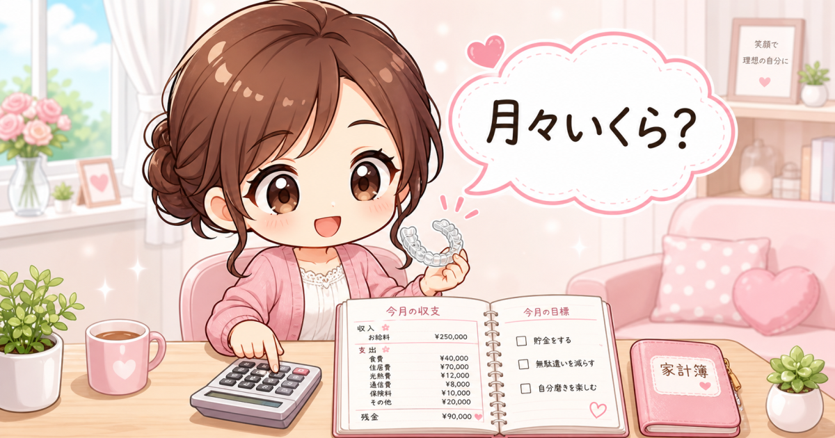 見えない矯正は月々いくら？デンタルローンの審査と家計に優しい払い方